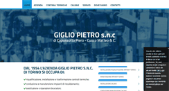 Desktop Screenshot of impiantidiriscaldamentogiglio.com